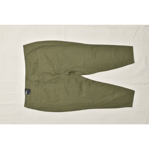 Lane Bryant Women's Mid Rise Skinny Green Plus Size 26 Cotton Blend Solid NEW - Picture 7 of 8